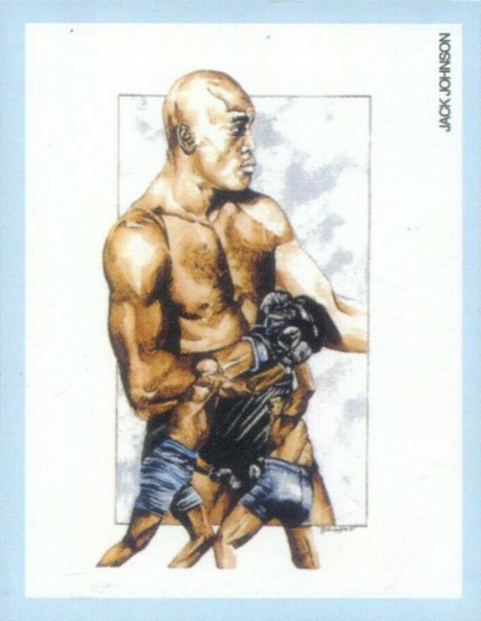 1991 Victoria Gallery Boxing Champions Jack Johnson #1f Other Sports Card