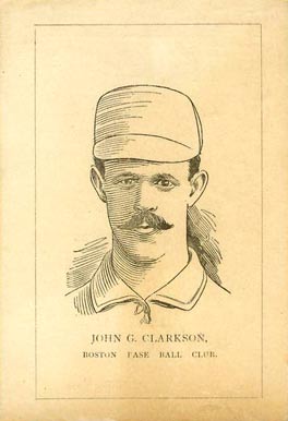 1889 Number 7 Cigars / Diamond S Cigars John G. Clarkson # Baseball Card