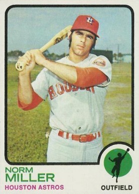 1973 Topps Norm Miller #637 Baseball Card