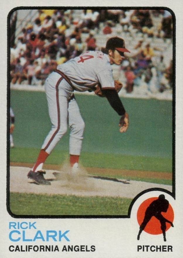 1973 Topps Rick Clark #636 Baseball Card