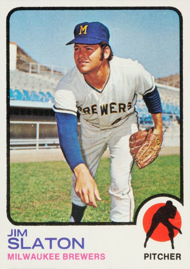 1973 Topps Jim Slaton #628 Baseball Card