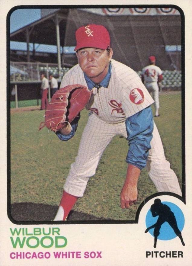 1973 Topps Wilbur Wood #150 Baseball Card