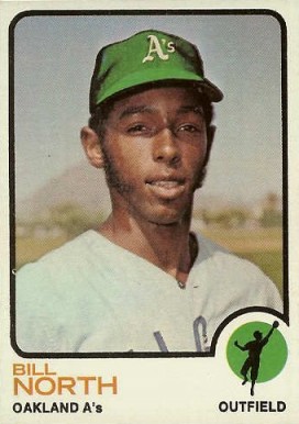 1973 Topps Bill North #234 Baseball Card