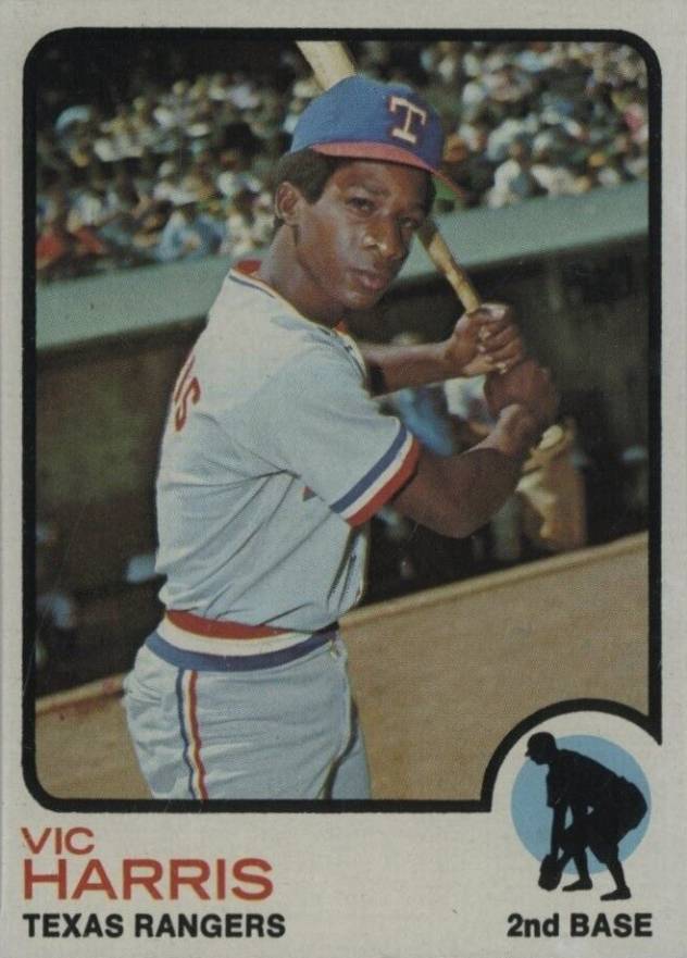 1973 Topps Vic Harris #594 Baseball Card
