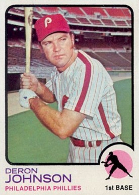 1973 Topps Deron Johnson #590 Baseball Card