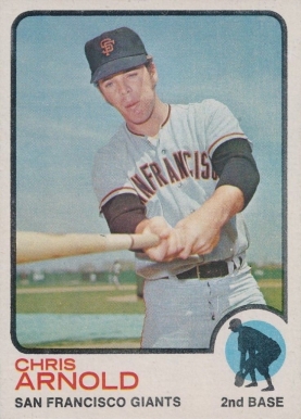 1973 Topps Chris Arnold #584 Baseball Card