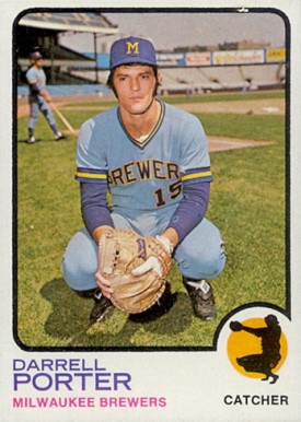 1973 Topps Darrell Porter #582 Baseball Card