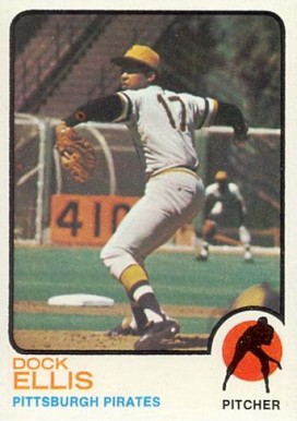 1973 Topps Dock Ellis #575 Baseball Card