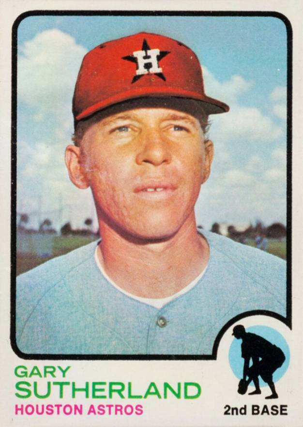 1973 Topps Gary Sutherland #572 Baseball Card