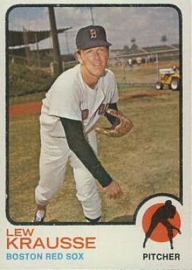 1973 Topps Lew Krausse #566 Baseball Card