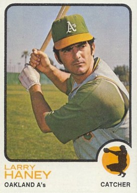 1973 Topps Larry Haney #563 Baseball Card