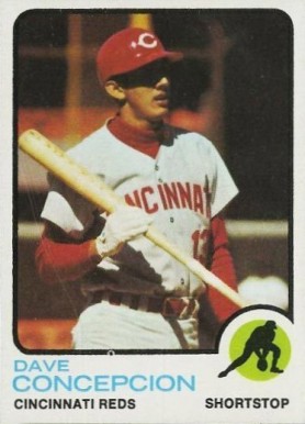 1973 Topps Dave Concepcion #554 Baseball Card