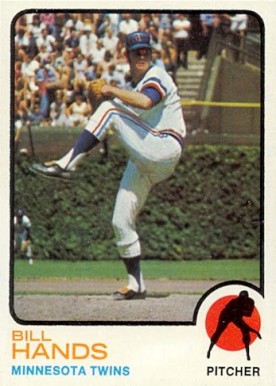 1973 Topps Bill Hands #555 Baseball Card