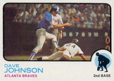 1973 Topps Dave Johnson #550 Baseball Card