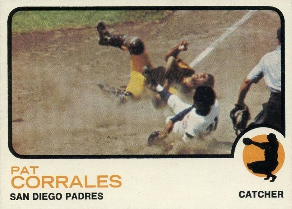 1973 Topps Pat Corrales #542 Baseball Card