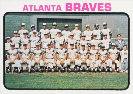 Atlanta Braves Team (Hall of Fame) Baseball Cards
