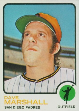 1973 Topps Dave Marshall #513 Baseball Card