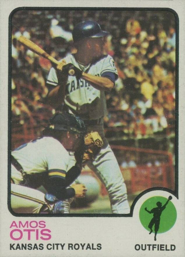 1973 Topps Amos Otis #510 Baseball Card