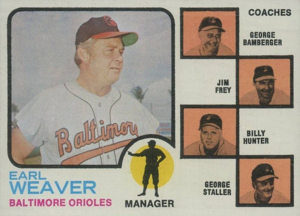 1973 Topps Phillies Manager/ Coaches #486o Baseball Card