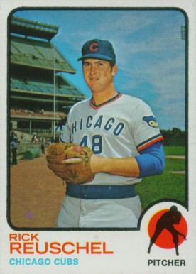 1973 Topps Rick Reuschel #482 Baseball Card