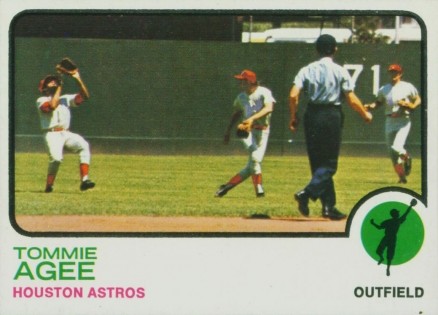 1973 Topps Tommie Agee #420 Baseball Card