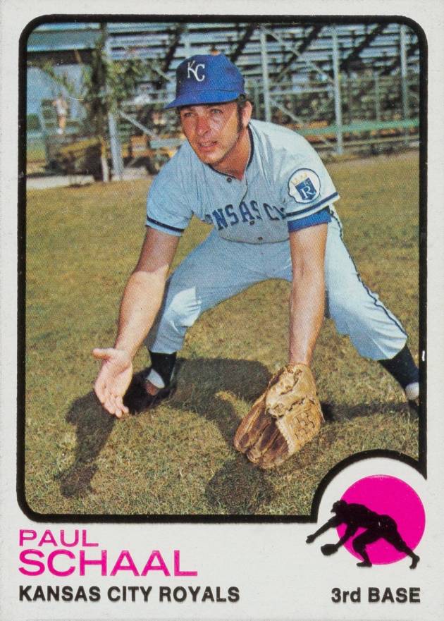 1973 Topps Paul Schaal #416 Baseball Card