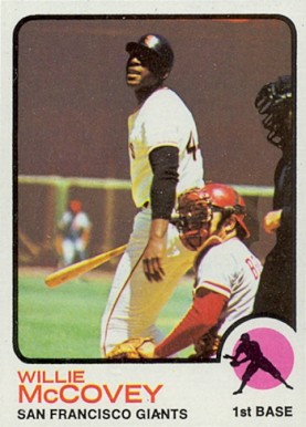 1973 Topps Willie McCovey #410 Baseball Card