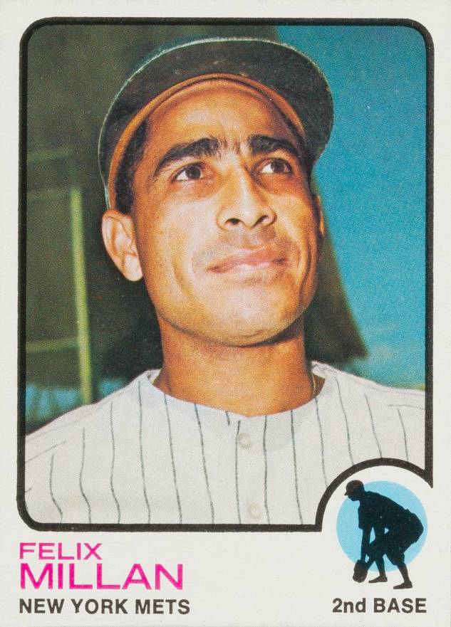 1973 Topps Felix Millan #407 Baseball Card