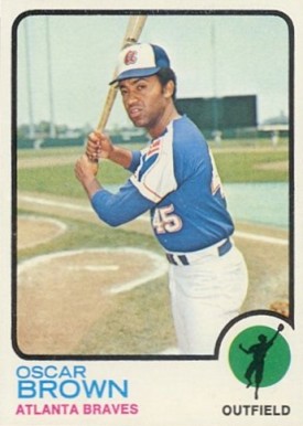 1973 Topps Oscar Brown #312 Baseball Card