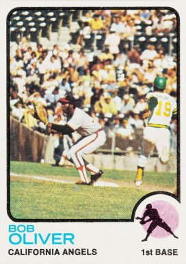 1973 Topps Bob Oliver #289 Baseball Card