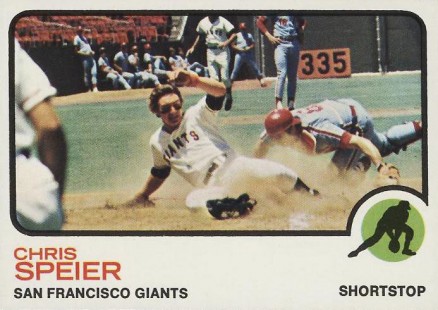 1973 Topps Chris Speier #273 Baseball Card