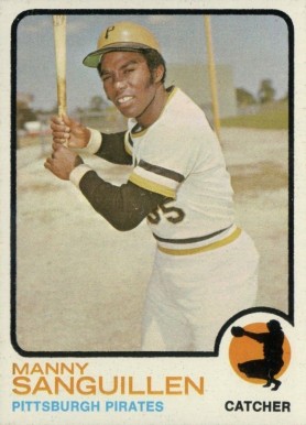 1973 Topps Manny Sanguillen #250 Baseball Card