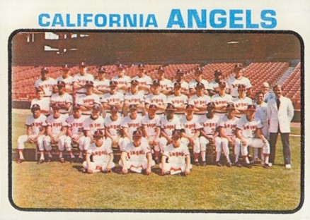 1973 Topps California Angels Team #243 Baseball Card