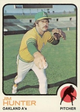 1973 Topps Jim Hunter #235 Baseball Card