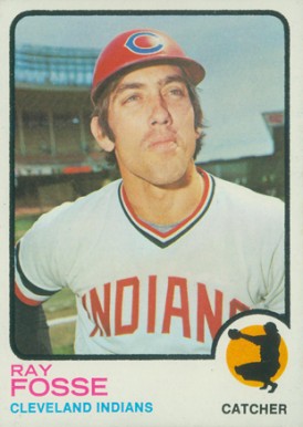 1974 Topps Baseball Card #420 Ray Fosse 