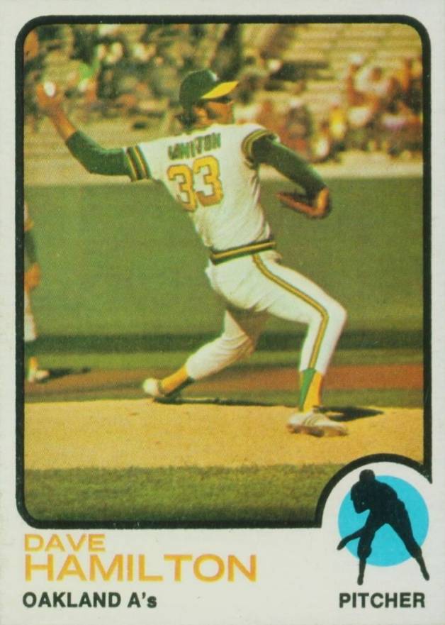 1973 Topps Dave Hamilton #214 Baseball Card