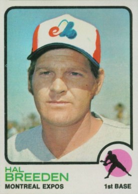 1973 Topps Hal Breeden #173 Baseball Card