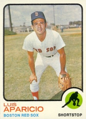 1973 Topps Luis Aparicio #165 Baseball Card