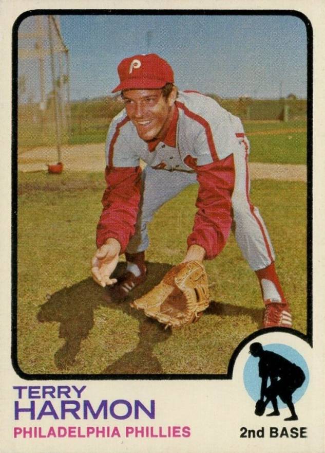 1973 Topps Terry Harmon #166 Baseball Card
