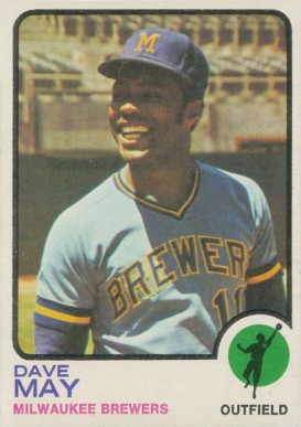 1973 Topps Dave May #152 Baseball Card
