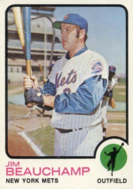 1973 Topps Jim Beauchamp #137 Baseball Card