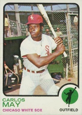 1973 Topps Carlos May #105 Baseball Card