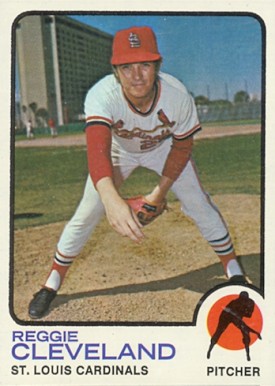 1973 Topps Reggie Cleveland #104 Baseball Card