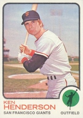 1973 Topps Ken Henderson #101 Baseball Card