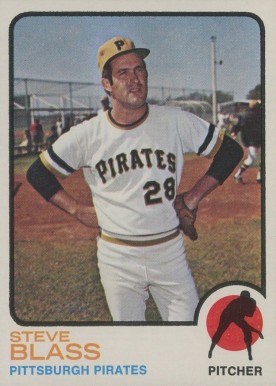 1973 Topps Steve Blass #95 Baseball Card