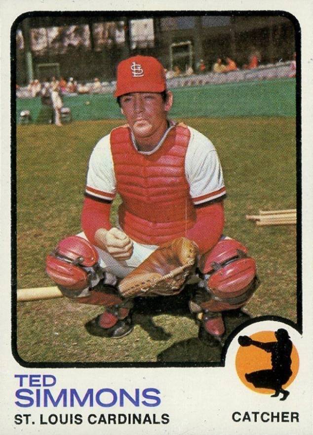1973 Topps Ted Simmons #85 Baseball Card