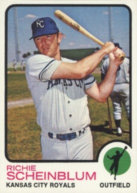 1973 Topps Richie Scheinblum #78 Baseball Card