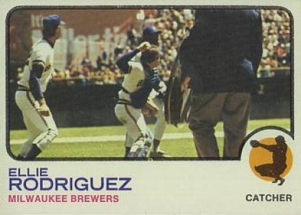 1973 Topps Ellie Rodriguez #45 Baseball Card