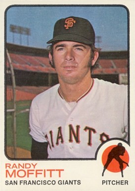 1973 Topps Randy Moffitt #43 Baseball Card