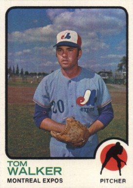 1973 Topps Tom Walker #41 Baseball Card